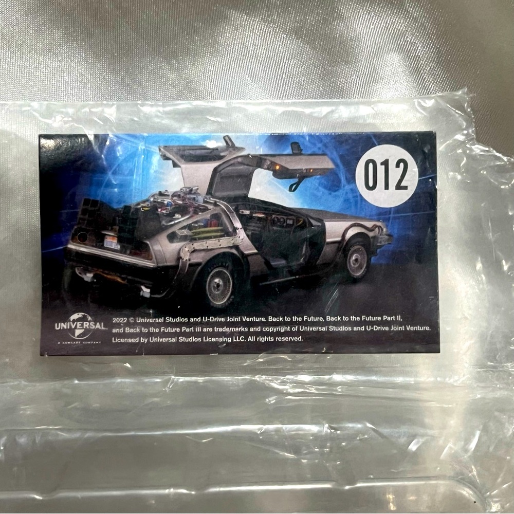 Eaglemoss back to the future build a DeLorean pack number 12